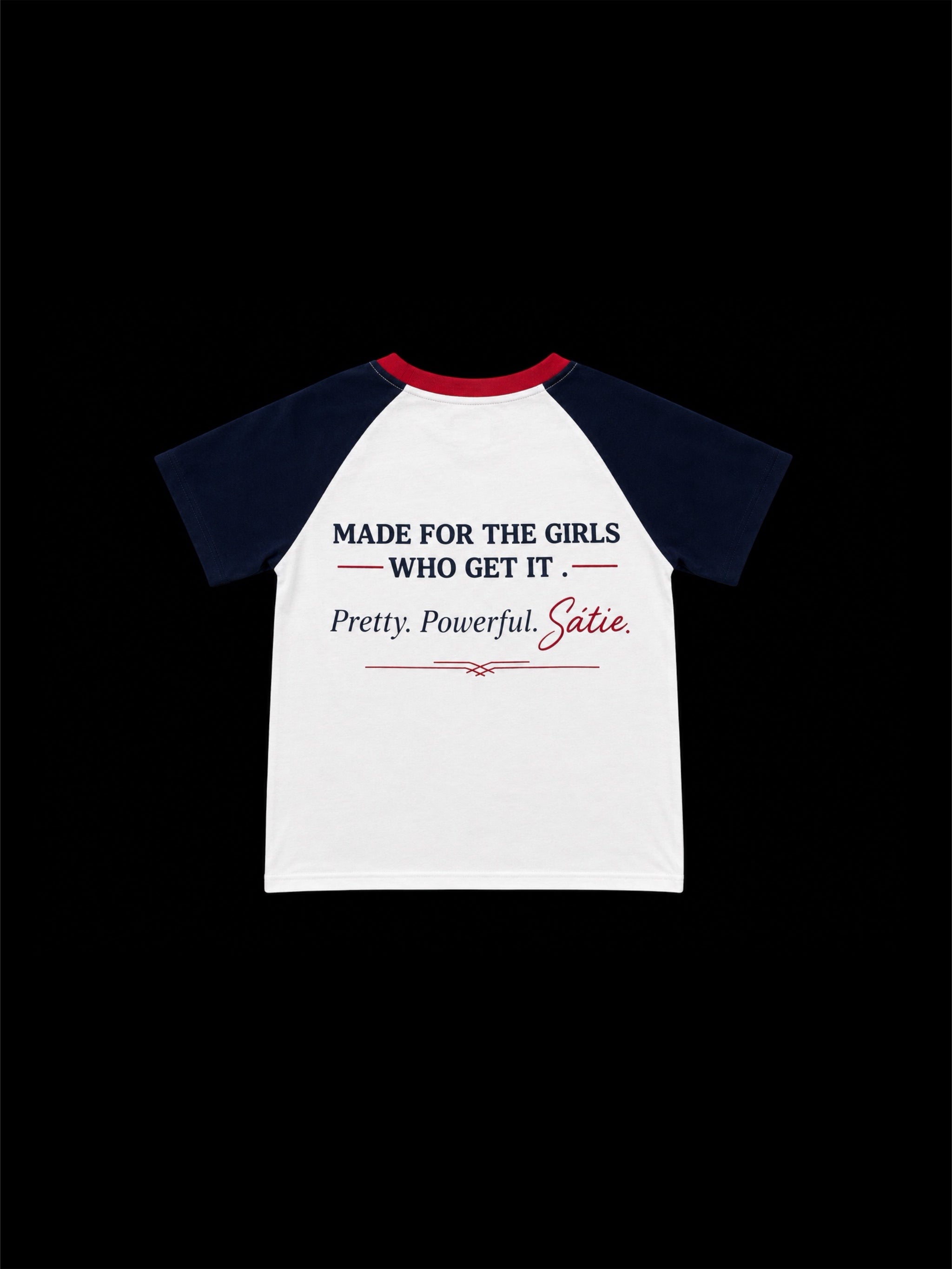 "Satie" Lollipop Raglan Baby Tee