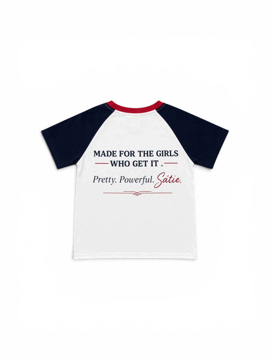"Satie" Lollipop Raglan Baby Tee